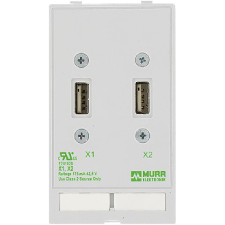Module simple MSDD 2x USB-A 3.0 (femelle/femelle) - 4000-68000-0930000-Lire la description