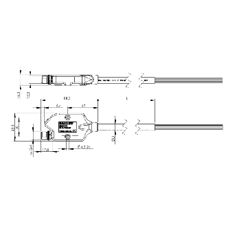 Interface IO-Link universelle, IO-Link, 16E PNP type 3, 16S PNP, IP54 - BNI IOL-771-000-K027 (BNI005M)-Lire la description
