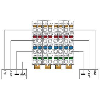 Module 16 entrées TOR 24 VDC, IP20, Axioline F - AXL F DI16/4 2F-Lire la description
