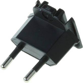 ADAPTER, POWER PLUG, EURO, 2 PIN - 90ACC0307-Lire la description