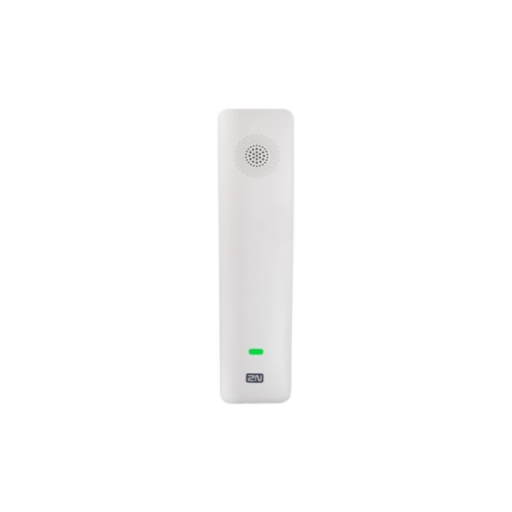 Auricular IP 2N blanco, teléfono IP, auricular, apertura de puerta, LAN, PoE, 5V DC, montaje en pared-Leer más