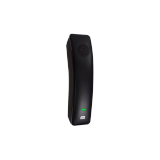 Auricular IP 2N negro, teléfono IP, apertura de puerta, LAN, PoE, 5V DC, montaje en pared-Leer más