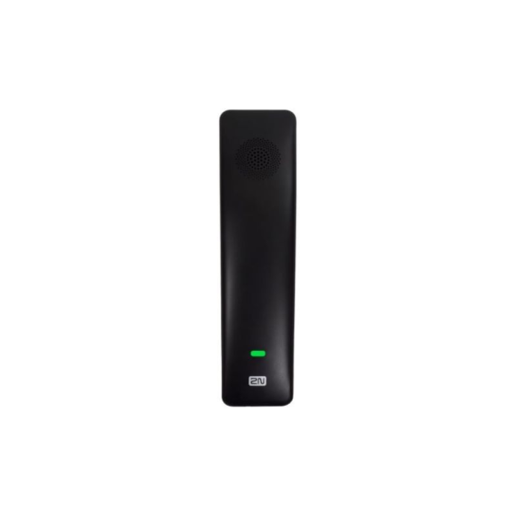 Auricular IP 2N negro, teléfono IP, apertura de puerta, LAN, PoE, 5V DC, montaje en pared-Leer más
