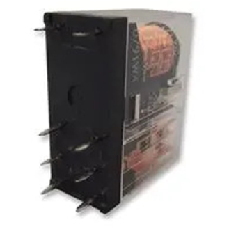 Relais C.I. 8-pin, DPDT 5A, Ag, Vertical, 12VDC - G2R-2 12VDC-Lire la description