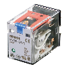 Relais 8 broches, DPDT, 10A, Ind. méca., Led, BT, 220/240VAC - MY2IN-GS-R AC220/240