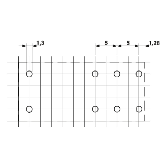 Relais de puissance miniature DPDT 6A, AgSnO+Au, 24DC - REL-MR- 24DC/21-21AU-Lire la description