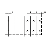Relais de puissance miniature DPDT 6A, AgSnO+Au, 24DC - REL-MR- 24DC/21-21AU