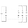 Relais de puissance miniature DPDT 10A, AgNi, 24DC - REL-MR- 24DC/21-21 Relais de puissance miniature DPDT 10A, AgNi, 24DC - REL-MR- 24DC/21-21