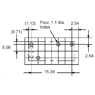Relais C.I. de puissance SPST-NO 5A (Ag), 5VDC 125Ohm 200MW - G6D-1A-ASI 5VDC-Lire la description