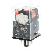 Relais 3PDT 10A-250VAC, Ind. méca., 24DC - MKS3P DC24 Relais 3PDT 10A-250VAC, Ind. méca., 24DC - MKS3P DC24