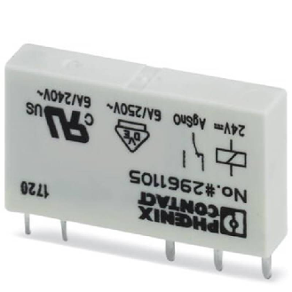 Relais de puissance miniature SPDT 6A, AgSnO, 24DC - REL-MR- 24DC/21-Lire la description