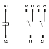 Relais de sécurité DPDT à guidage forcé 6A-250VAC, AgNi, 24DC - REL-SR- 24DC/2X21/FG Relais de sécurité DPDT à guidage forcé 6A-250VAC, AgNi, 24DC - REL-SR- 24DC/2X21/FG