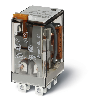 Relais de puissance 2RT 12A 24VDC, bouton test + indicateur mécanique - 563290240040 (56.32.9.024.0040)