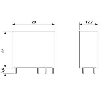 Relais de puissance miniature DPDT 8A, AgNi, BT, IM, LED+DIODE, 24DC - REL-MR- 24DC/21-21/MS Relais de puissance miniature DPDT 8A, AgNi, BT, IM, LED+DIODE, 24DC - REL-MR- 24DC/21-21/MS