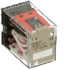 Relais 4PDT 5A-250VAC, Ind. méca., Led, RC, 24AC - MY4N-CR 24AC Relais 4PDT 5A-250VAC, Ind. méca., Led, RC, 24AC - MY4N-CR 24AC