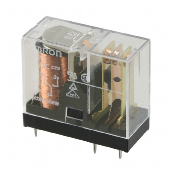 Relais C.I. SPDT 16A-250VAC, AgCdO, 240VAC - G2R-1-E-AC240 Relais C.I. SPDT 16A-250VAC, AgCdO, 240VAC - G2R-1-E-AC240-Lire la description