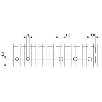 Relais de puissance miniature SPDT 6A, AgSnO-Au, 60DC - REL-MR- 60DC/21AU-Lire la description
