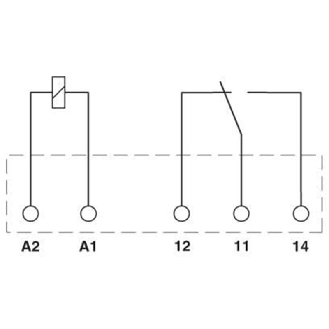 Relais de puissance miniature SPDT 6A, AgSnO-Au, 60DC - REL-MR- 60DC/21AU-Lire la description