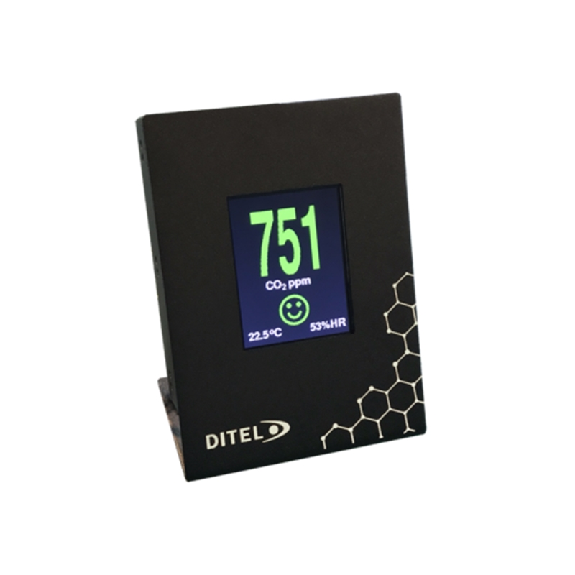 Sensore e display per misurare CO2 - Temperatura - Umidità - IOPTHO-2-Leggi tutto