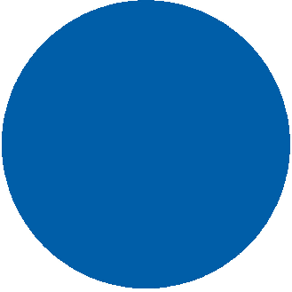 Bodenmarkierer Ronde, Rutschhemmung R10, extrem haltbar, blau, Spezial-Kunststoff, Ø100mm, 50/VE-Beschreibung lesen