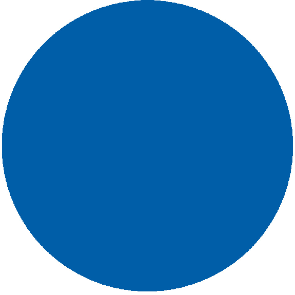 Bodenmarkierer Ronde, Rutschhemmung R10, extrem haltbar, blau, Spezial-Kunststoff, Ø100mm, 50/VE-Beschreibung lesen