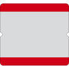 Selbstklebende Boden-Beschriftungstasche, offen, rot, PVC, 290x323mm, 10/VE Selbstklebende Boden-Beschriftungstasche, offen, rot, PVC, 290x323mm, 10/VE