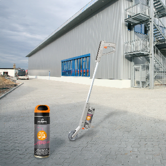 SOPPEC Markierfarbe Tempo Marker, für ca. 15 Tage, orange, 500ml/Dose-Beschreibung lesen