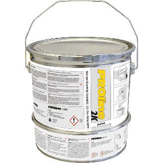 Hallenbeschichtung PROline-paint 2K, 2-Komponentenprodukt, grau (RAL 7001), 5 l-Beschreibung lesen