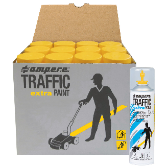 Vorteils-Set A.M.P.E.R.E. Traffic Extra Paint,SUPER-Striper,weiß,500ml,12 Dosen-Beschreibung lesen