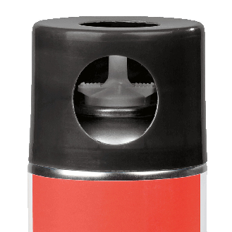 Kreidespray, zur kurzfristigen Kennzeichnung, schwarz, 400ml/Dose-Beschreibung lesen