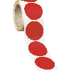 Bodenmarkierungspunkt, rot (ca.RAL 3000), Ø 68mm, 450/Rolle