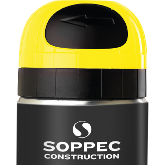 SOPPEC Markierfarbe Fluo T.P., für ca. 10 Monate, gelb, fluoreszierend, 500ml/Dose-Beschreibung lesen