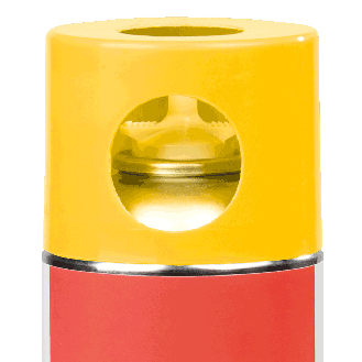Kreidespray, zur kurzfristigen Kennzeichnung, gelb, 400ml/Dose-Beschreibung lesen