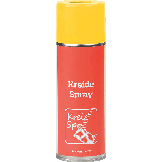 Kreidespray, zur kurzfristigen Kennzeichnung, gelb, 400ml/Dose-Beschreibung lesen