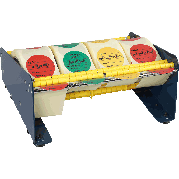 Organisationsetikett Freigabe, grün, Haftpapier, ablösbar, Ø 60mm, 500/Rolle-Beschreibung lesen