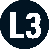 Leiterkenn. Wechselstrom. L3, PET laminiert, Folie, selbstkl., Ø20mm, 1000/Rolle