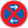 Verkehrszeichen Parkverbot Ø 600 mm