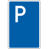 Parkplatzschild, Nr.315 ohne Zusatztext, spitze Ecken, Aluminium, 400x600mm Parkplatzschild, Nr.315 ohne Zusatztext, spitze Ecken, Aluminium, 400x600mm
