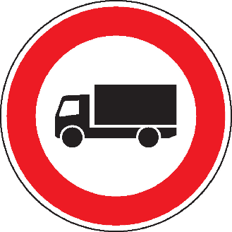 Verkehrszeichen Verbot für Kraftfahrzeuge 3,5 t, Nr.253, Aluminium RA2, reflektierend, Ø 600mm, DIN 67520, nach StVO-Beschreibung lesen