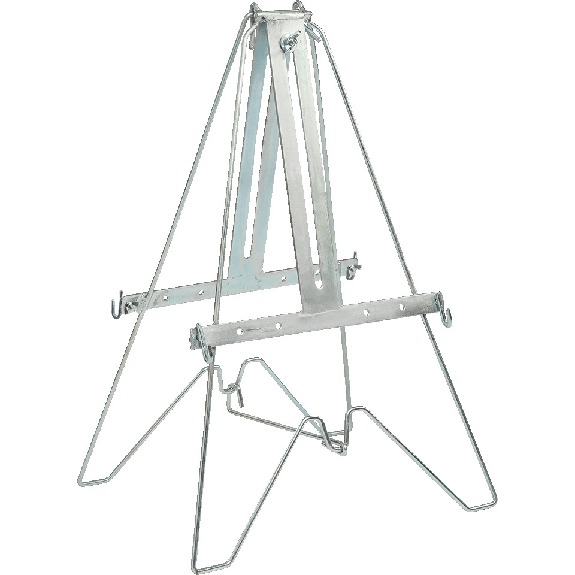 Schilderständer, klein, feuerverzinkter Stahldraht, Höhe 600mm, 1,1kg-Beschreibung lesen
