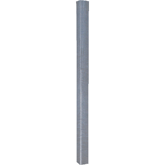 Schaftrohr, Stahl, feuerverzinkt, 40x40mm, Länge 3000mm Schaftrohr, Stahl, feuerverzinkt, 40x40mm, Länge 3000mm-Beschreibung lesen
