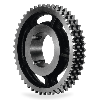 CMW - Ruota in ghisa con mozzo smontabile 5050 - Triplo ingranaggio - 24B3 - 114 denti - passo 38,1 mm CMW - Ruota in ghisa con mozzo smontabile 5050 - Triplo ingranaggio - 24B3 - 114 denti - passo 38,1 mm
