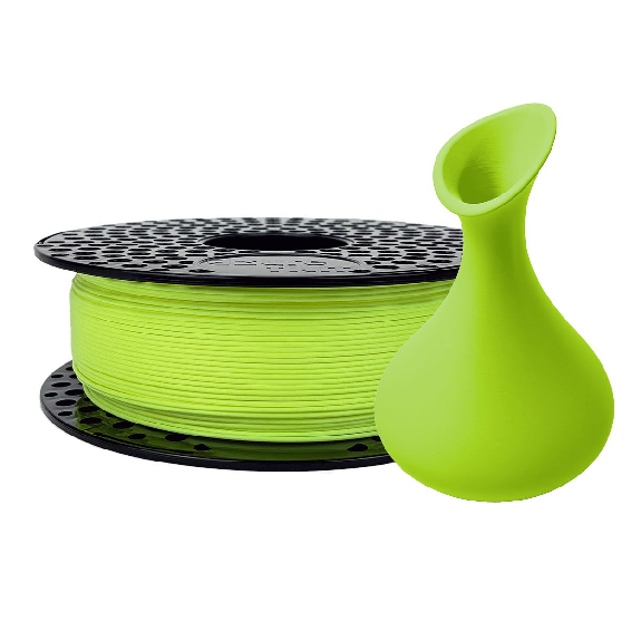 PLA Matte filament Lime - 1.75mm, 1000g-Leer más
