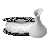 Filamento PLA Matte HS White - 1.75mm, 1000g