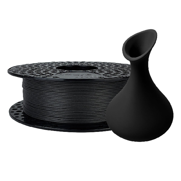 Filamento PLA Matte HS Black - 1.75mm, 1000g Filamento PLA Matte HS Black - 1.75mm, 1000g-Leggi tutto
