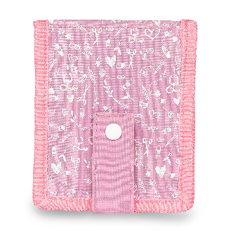 Organizzatore tascabile Keen's - Sweet Rosa-Leggi tutto