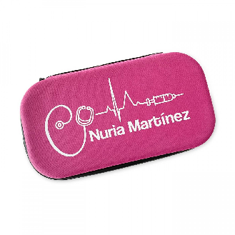 Custodia per stetoscopio fucsia-Leggi tutto