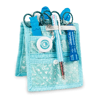 Organizzatore tascabile Keen's - Sweet Aqua-Leggi tutto
