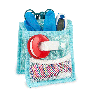 Organizzatore tascabile Keen's - Sweet Aqua-Leggi tutto