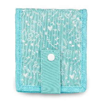 Organizzatore tascabile Keen's - Sweet Aqua-Leggi tutto